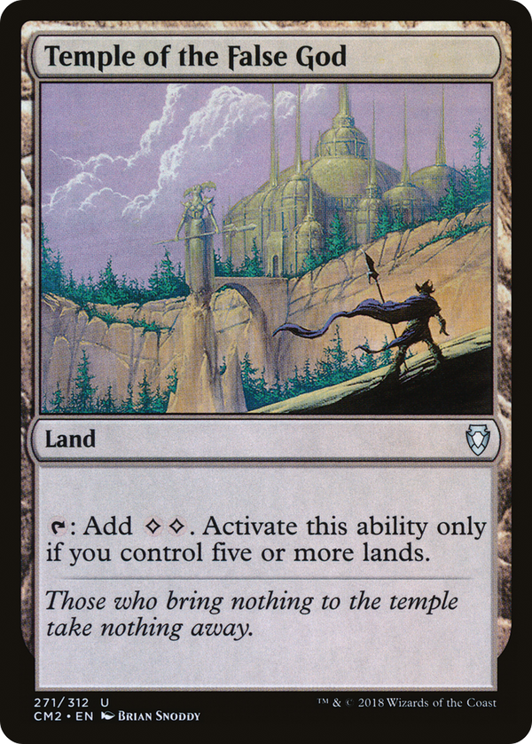 Temple of the False God (271) (CM2-271) - Commander Anthology Volume II