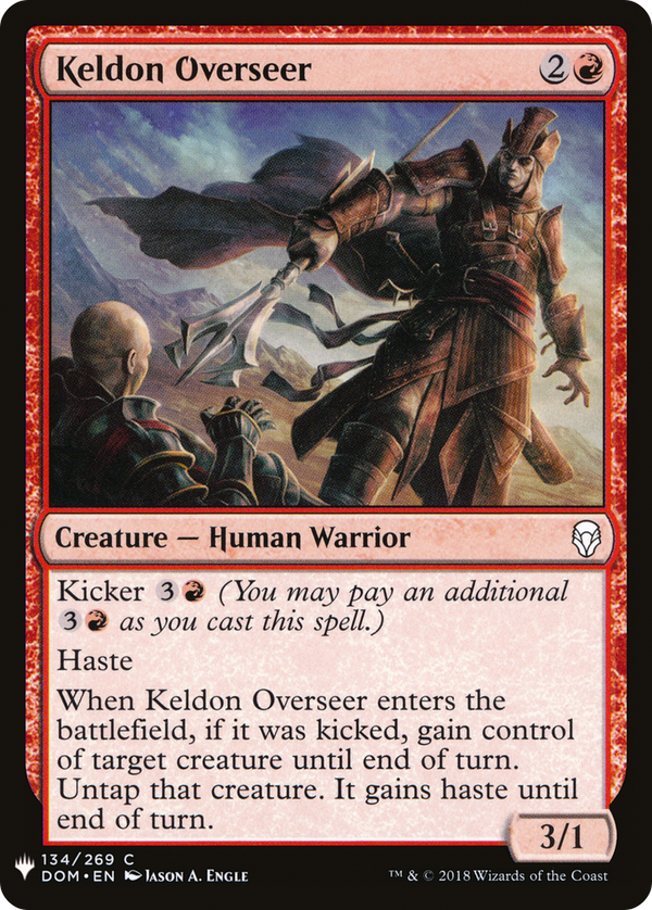 Keldon Overseer (LIST-134) - The List