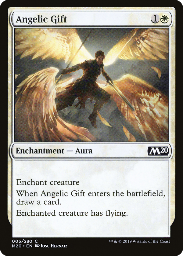 Angelic Gift (M20-005) - Core Set 2020 Foil