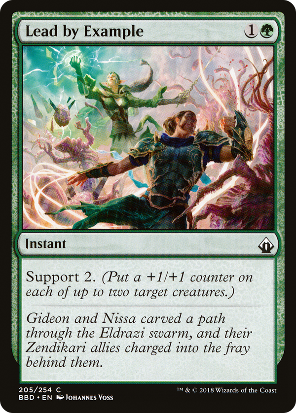 Lead by Example (BBD-205) - Battlebond Foil