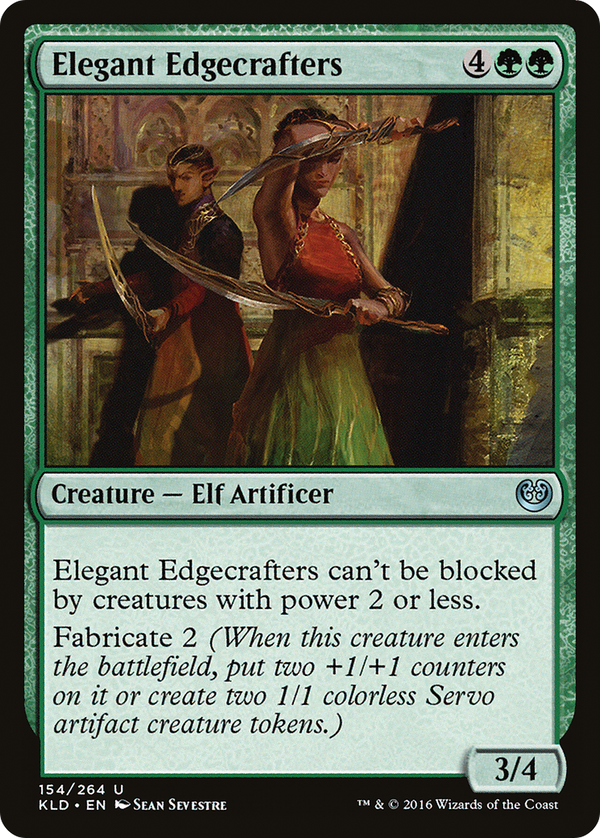 Elegant Edgecrafters (KLD-154) - Kaladesh Foil