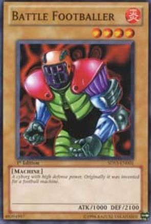 Battle Footballer (5DS3-EN001) - Starter Deck: Duelist Toolbox 1st Edition