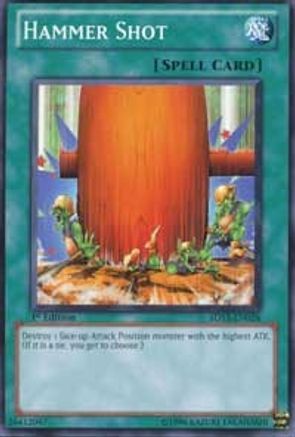 Hammer Shot (5DS3-EN026) - Starter Deck: Duelist Toolbox 1st Edition