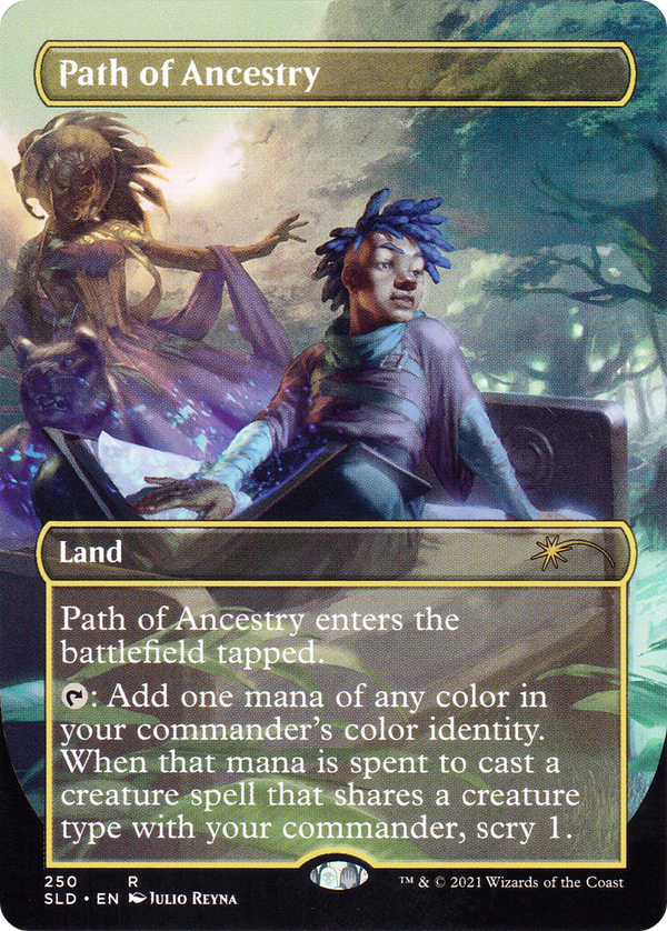 Path of Ancestry (SLD-250) - Secret Lair Drop (Borderless) Foil
