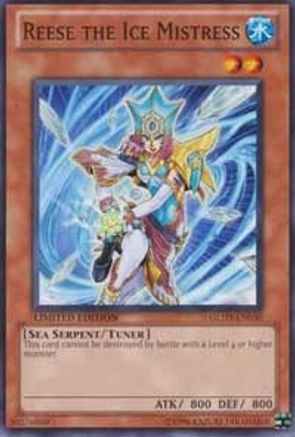 Reese the Ice Mistress (GLD3-EN030) - Gold Series 3 Limited