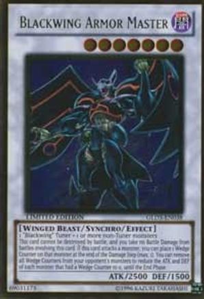 Blackwing Armor Master (GLD3-EN038) - Gold Series 3 Limited