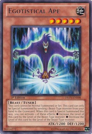 Egotistical Ape (DREV-EN008) - Duelist Revolution 1st Edition