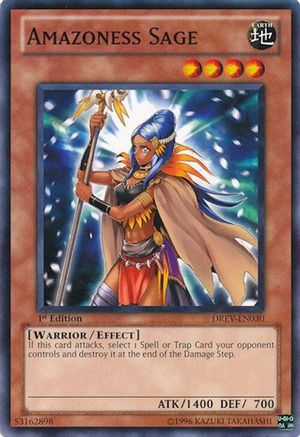 Amazoness Sage (DREV-EN030) - Duelist Revolution 1st Edition