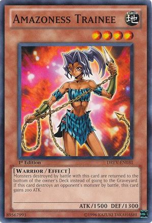 Amazoness Trainee (DREV-EN031) - Duelist Revolution 1st Edition