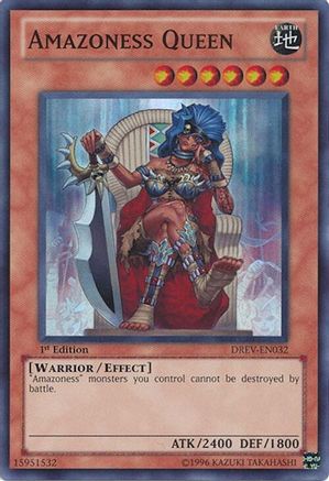 Amazoness Queen (DREV-EN032) - Duelist Revolution Unlimited