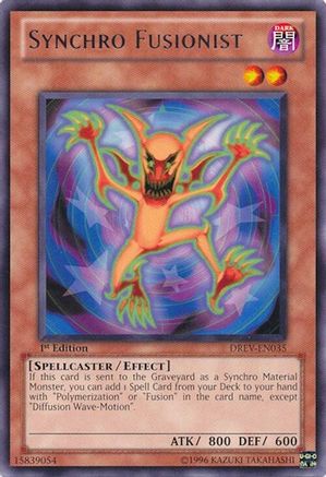 Synchro Fusionist (DREV-EN035) - Duelist Revolution 1st Edition