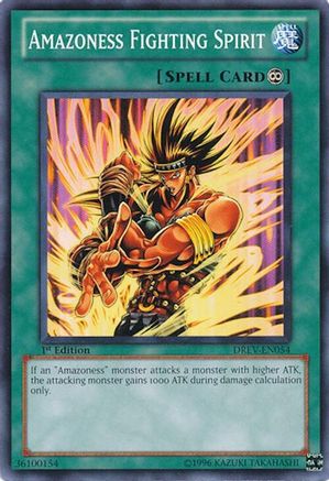 Amazoness Fighting Spirit (DREV-EN054) - Duelist Revolution Unlimited
