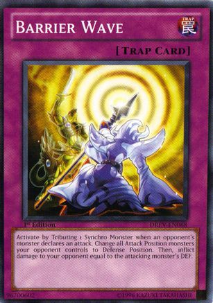 Barrier Wave (DREV-EN068) - Duelist Revolution 1st Edition