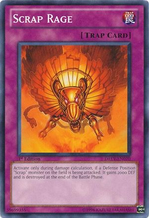 Scrap Rage (DREV-EN070) - Duelist Revolution 1st Edition