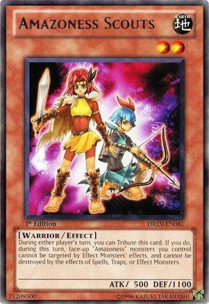 Amazoness Scouts (DREV-EN081) - Duelist Revolution 1st Edition