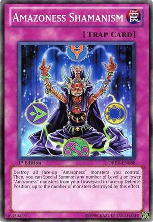 Amazoness Shamanism (DREV-EN088) - Duelist Revolution Unlimited