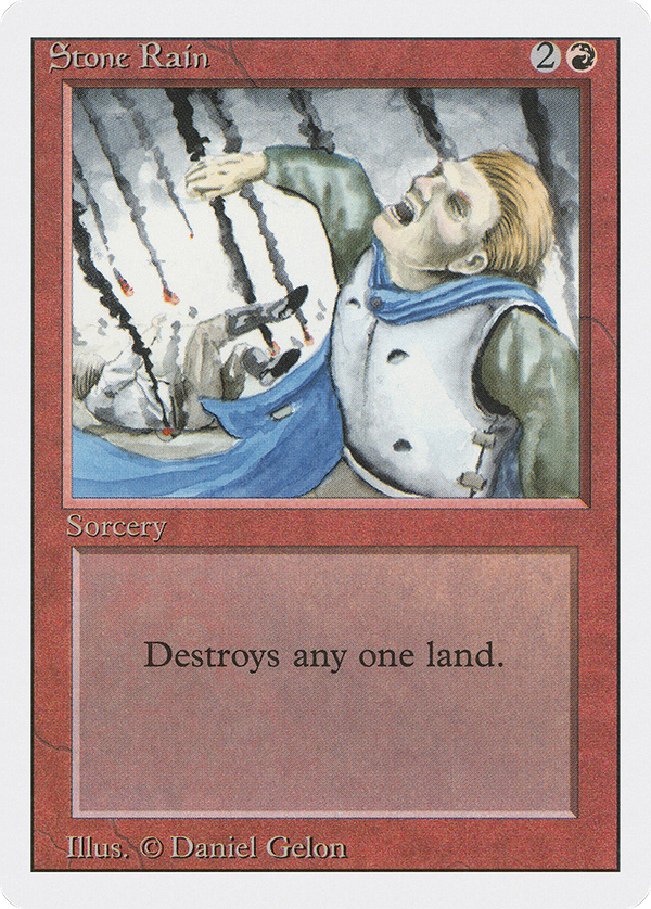 Stone Rain (3ED-) - Revised Edition
