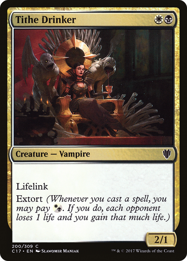 Tithe Drinker (C17-200) - Commander 2017