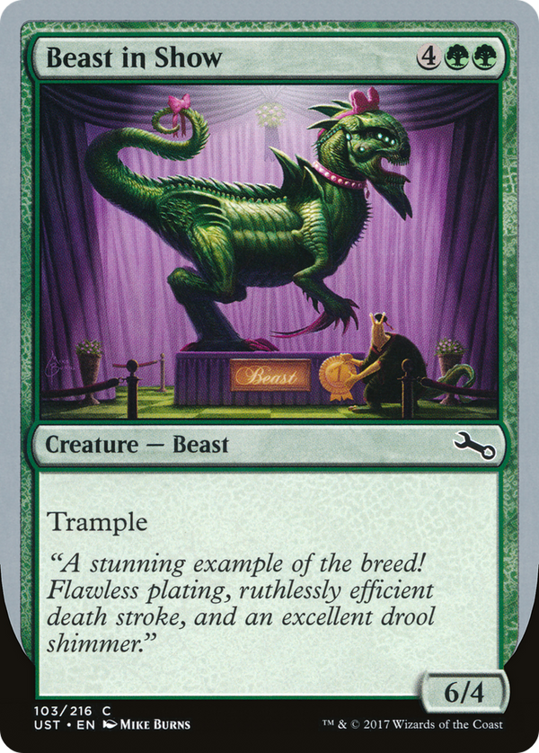 Beast in Show (A) (UST-103) - Unstable Foil
