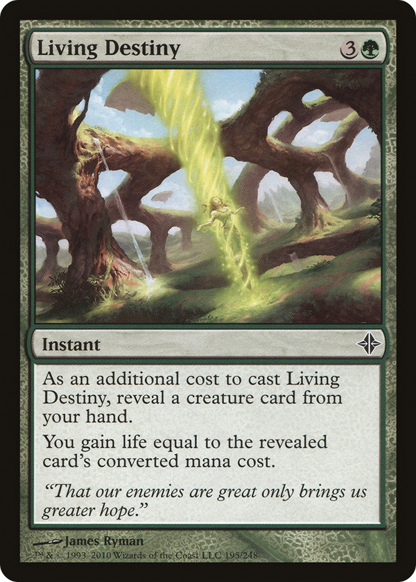 Living Destiny (ROE-195) - Rise of the Eldrazi