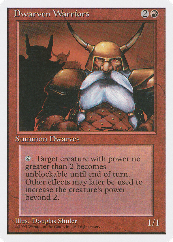 Dwarven Warriors (4ED-) - Fourth Edition