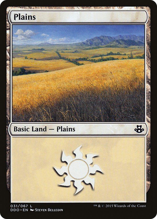 Plains (031) (DDO-031) - Duel Decks: Elspeth vs. Kiora