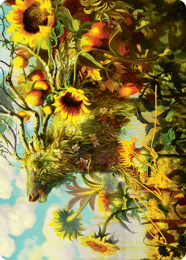 Beza, the Bounding Spring // Beza, the Bounding Spring (ABLB-001) - Bloomburrow Art Series (Borderless) Foil