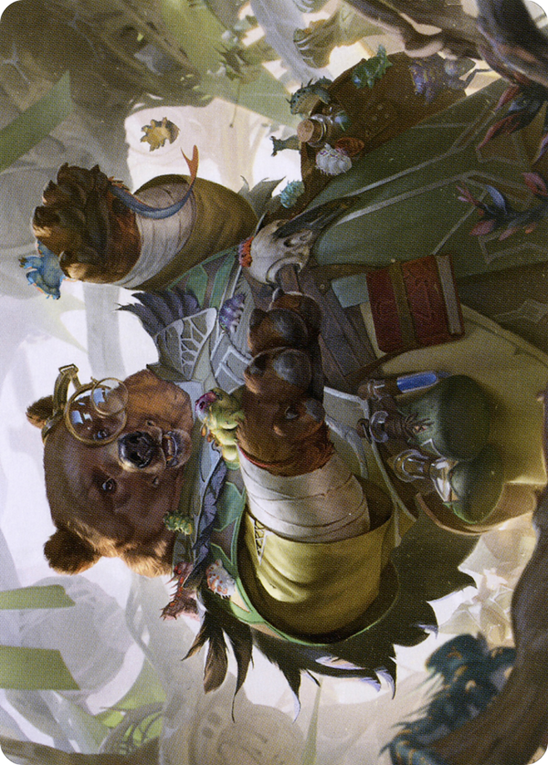Professor of Zoomancy // Professor of Zoomancy (ASTX-018) - Strixhaven Art Series (Borderless)