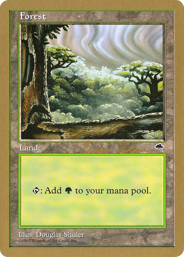 Forest (Cloudy) - 1998 Brian Selden (TMP) (WCD-) - World Championship Decks 1998