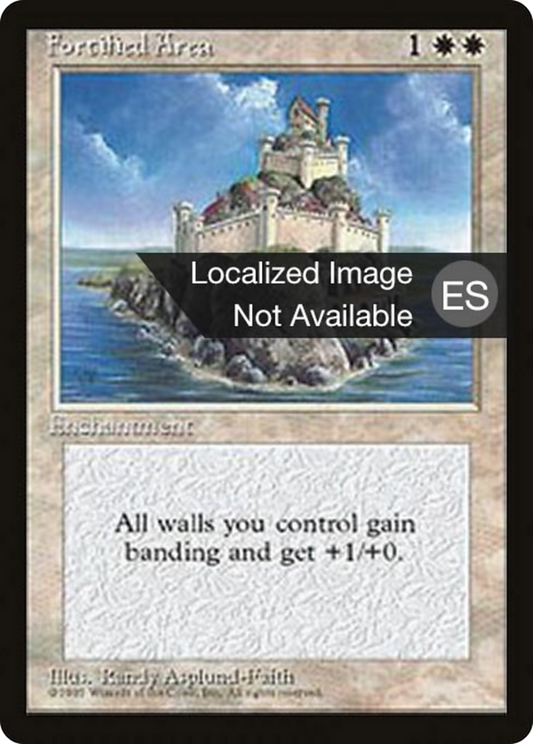 Fortified Area (4BB-) - Fourth Edition Foreign Black Border