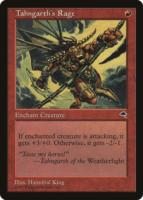 Tahngarth's Rage (TMP-209) - Tempest