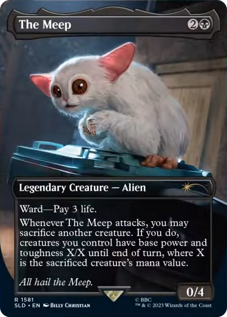 The Meep (SLD-1581) - Secret Lair Drop (Borderless)