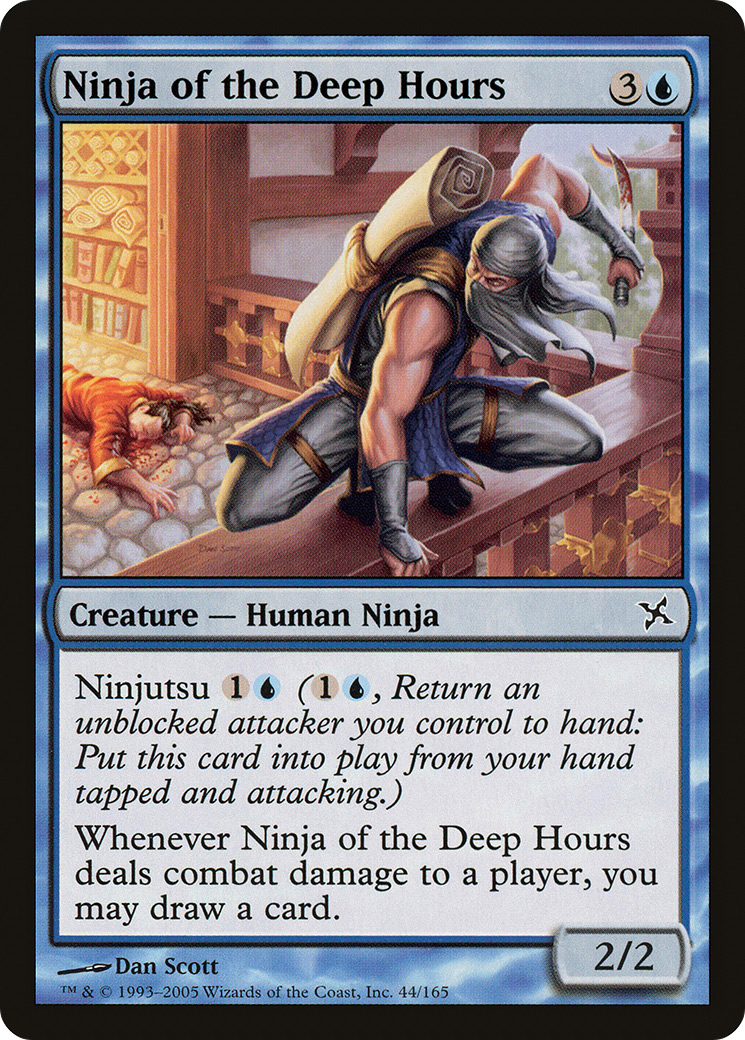 Ninja of the Deep Hours (BOK-044) - Betrayers of Kamigawa