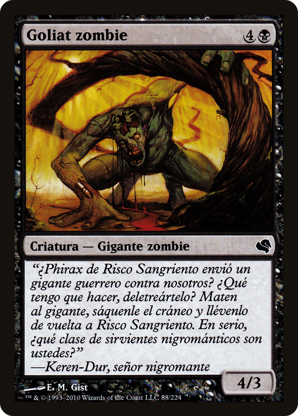 Zombie Goliath (Spanish) - "Goliat zombie" (PS11-088) - Salvat 2011