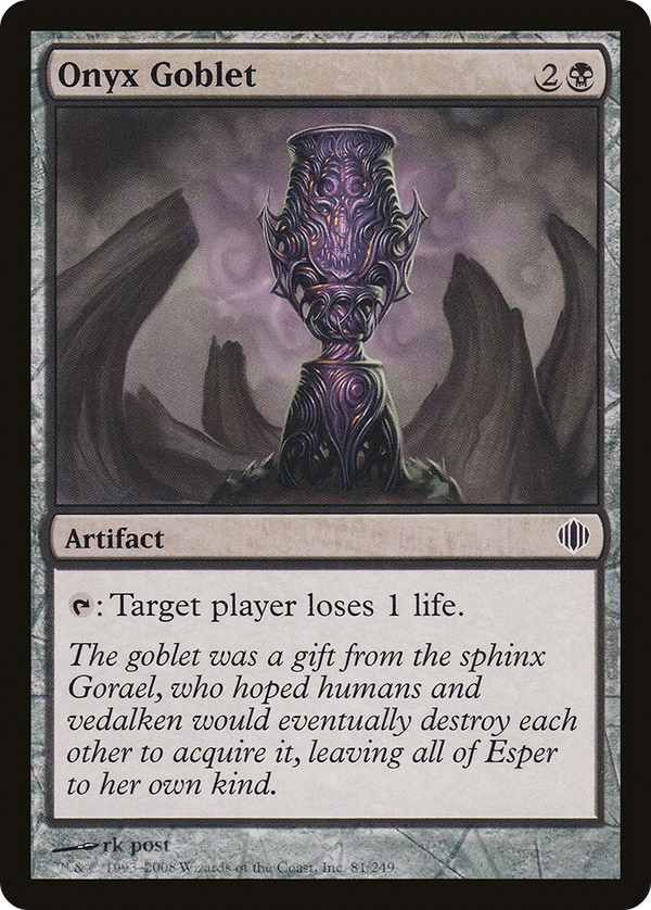 Onyx Goblet (ALA-081) - Shards of Alara Foil