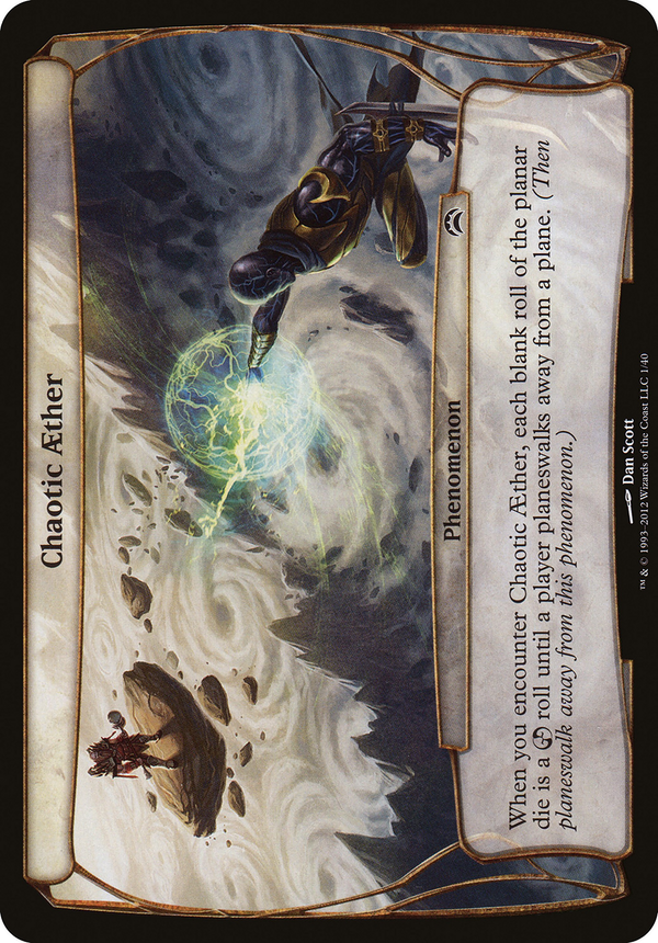 Chaotic Aether (Planechase 2012) (OVER-001) - Planechase 2012 Planes Foil