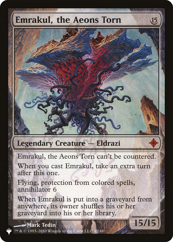 Emrakul, the Aeons Torn (LIST-4/248) - The List