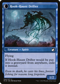 Baithook Angler (MID-042) - Innistrad: Midnight Hunt: (Double Faced Transform)