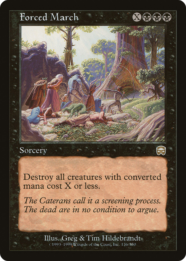Forced March (MMQ-136) - Mercadian Masques Foil