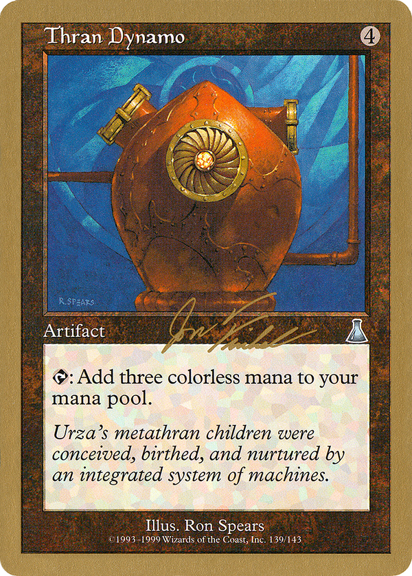 Thran Dynamo - 2000 Jon Finkel (UDS) (WCD-) - World Championship Decks 2000