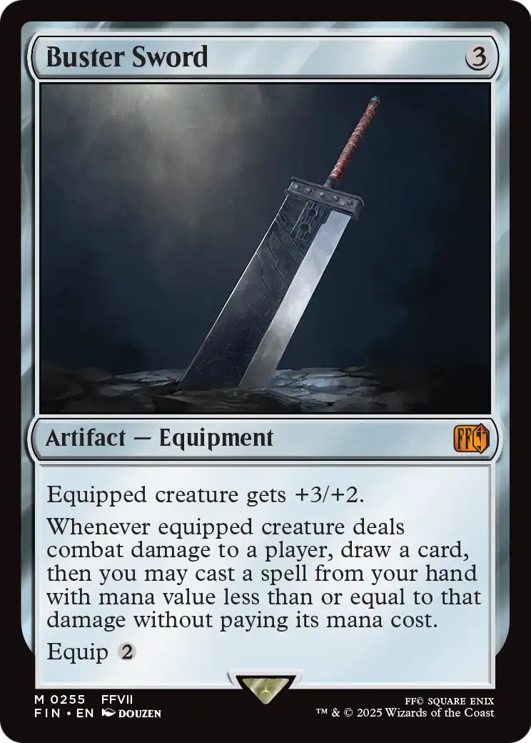 Buster Sword (FIN-255) - FINAL FANTASY