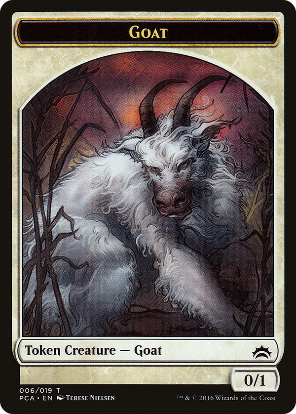 Goat // Insect Double-sided Token (PCA-6 // 15) - Planechase Anthology Tokens