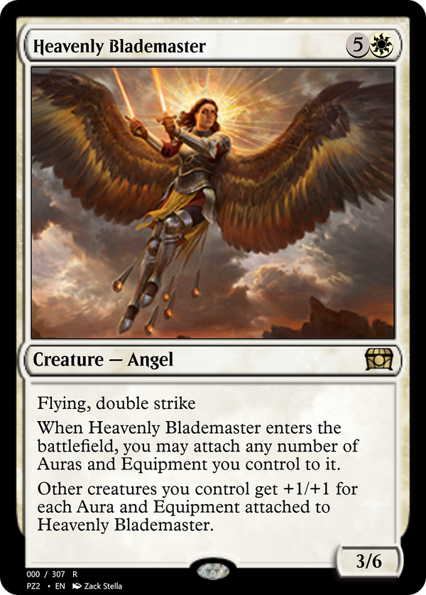 Heavenly Blademaster (PZ2-70705) - Treasure Chest Foil