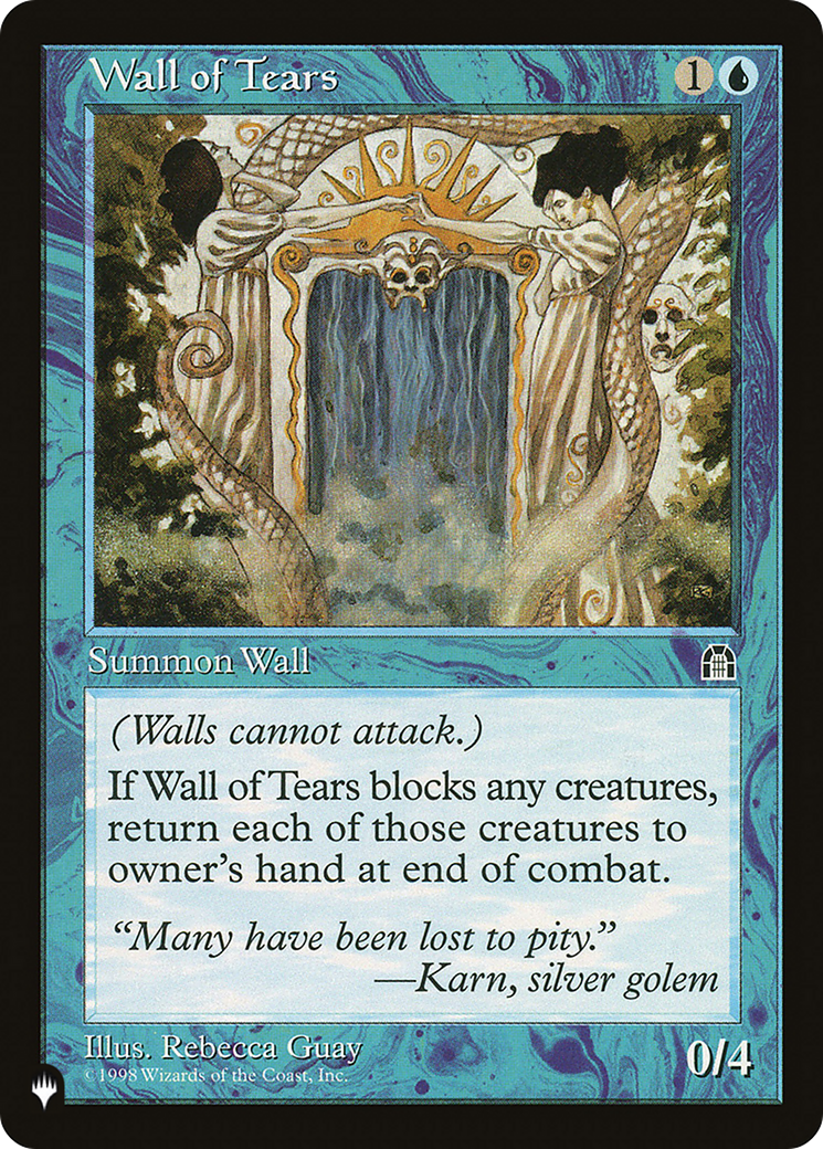Wall of Tears (LIST-) - The List