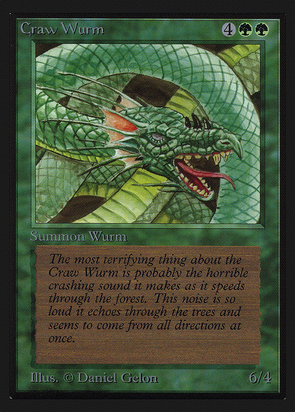 Craw Wurm (CE) (CED-) - Collectors' Edition