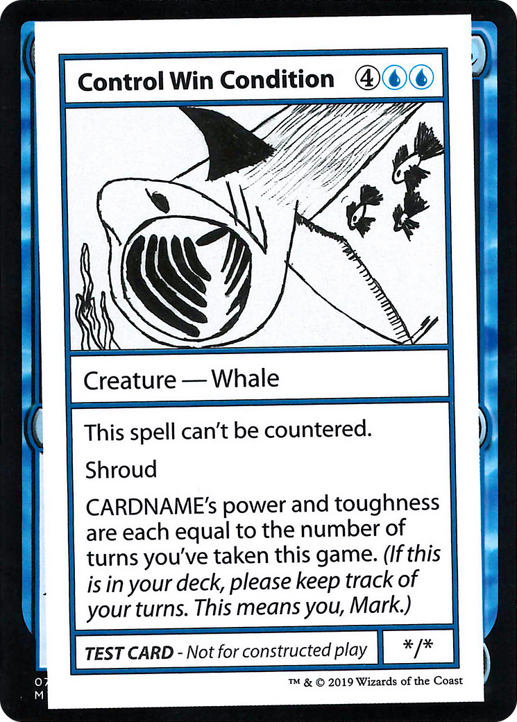 Control Win Condition (No PW Symbol) (CMB1-) - Mystery Booster Playtest Cards 2021