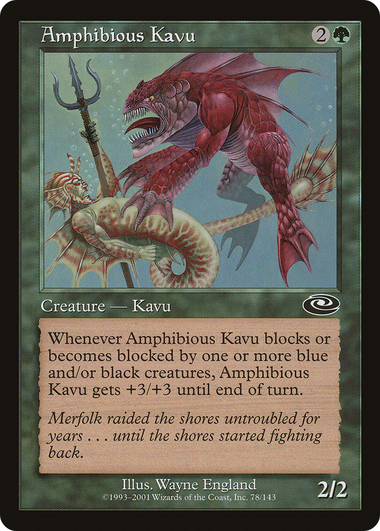 Amphibious Kavu (PLS-078) - Planeshift