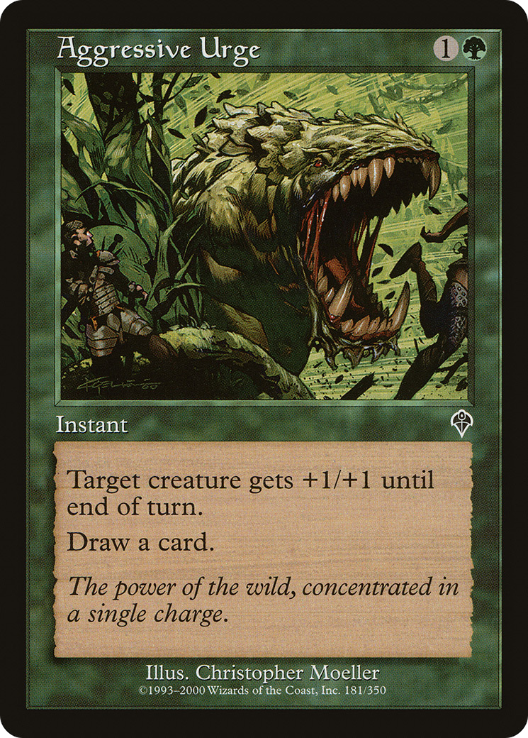 Aggressive Urge (INV-181) - Invasion Foil
