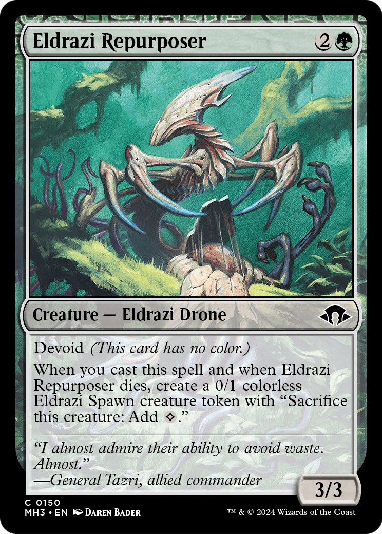Eldrazi Repurposer (MH3-150) - Modern Horizons 3: (devoid)