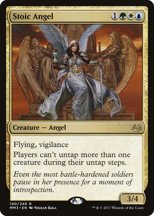 Stoic Angel (MM3-190) - Modern Masters 2017 Foil